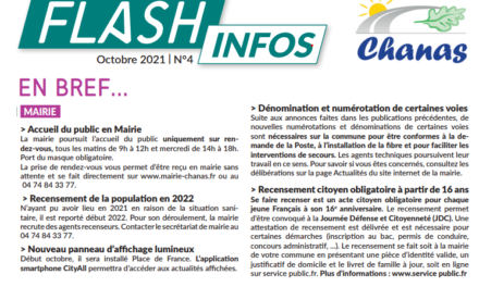 FLASH INFO N°4