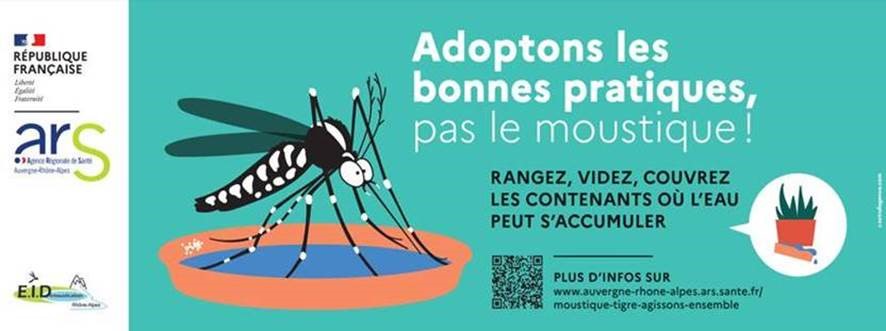 MOUSTIQUE TIGRE : Maintenir les efforts pour limiter les nuisances !