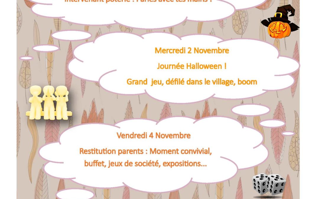 PROGRAMME VACANCES