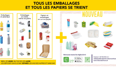 SIMPLIFICATION DES CONSIGNES DE TRI