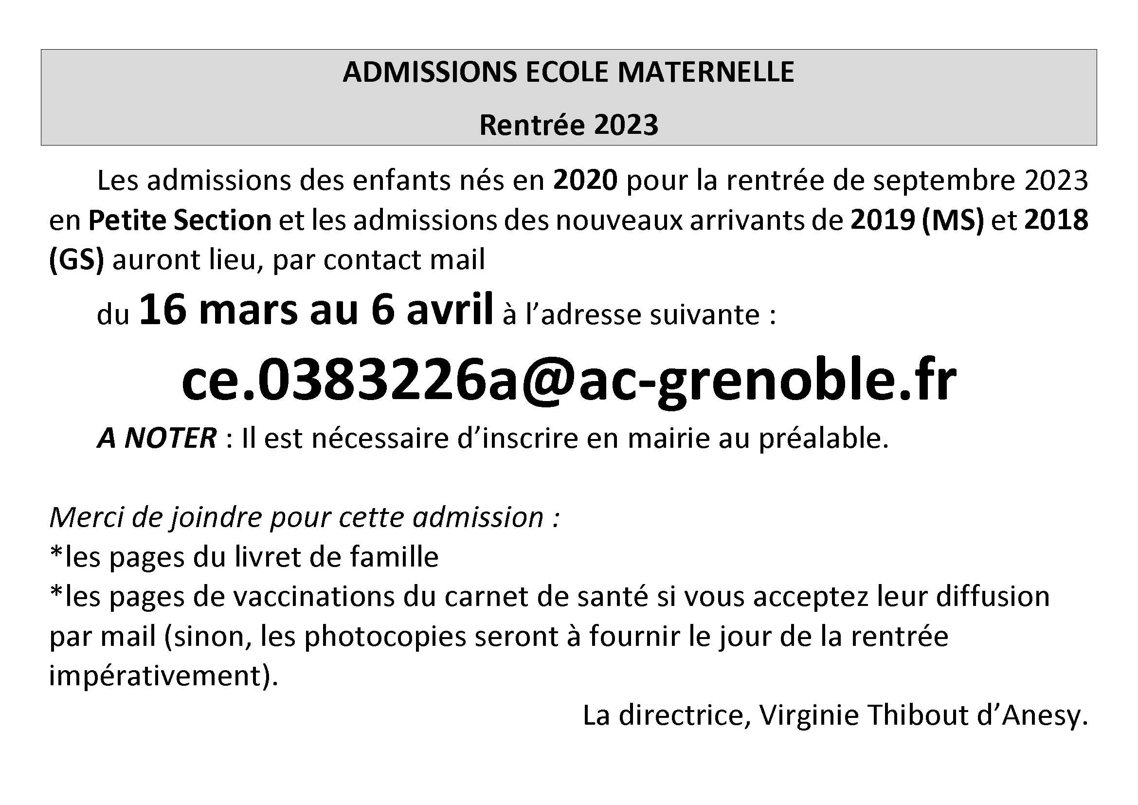 admissions 2023 doc mairie