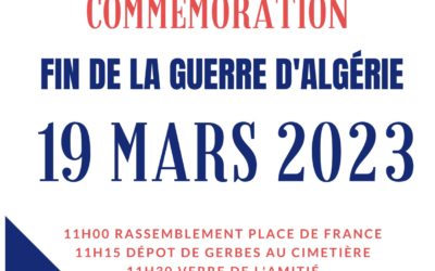 CEREMONIE DE COMMEMORATION