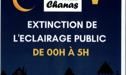 EXTINCTION DE L’ÉCLAIRAGE PUBLIC