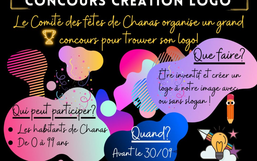 CONCOURS CREATION LOGO COMITÉ DES FÊTES