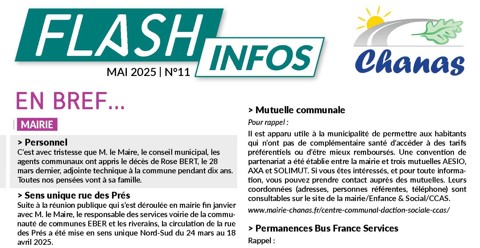FLASH INFO N°11