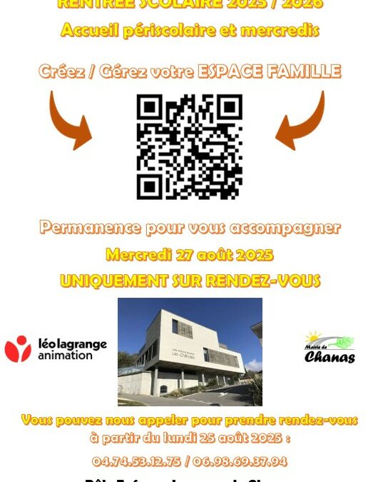POLE ENFANCE RENTREE SCOLAIRE 2025-2026