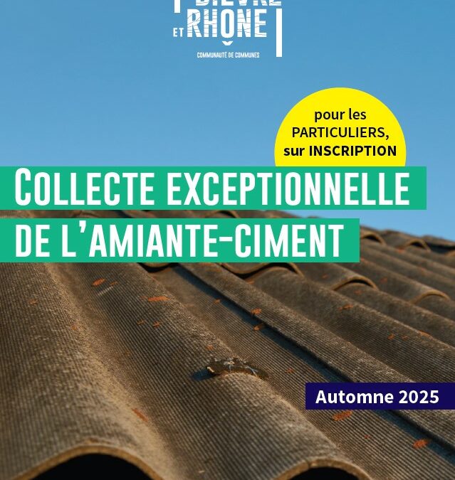 Inscriptions collectes amiante-ciment dédiée aux particuliers