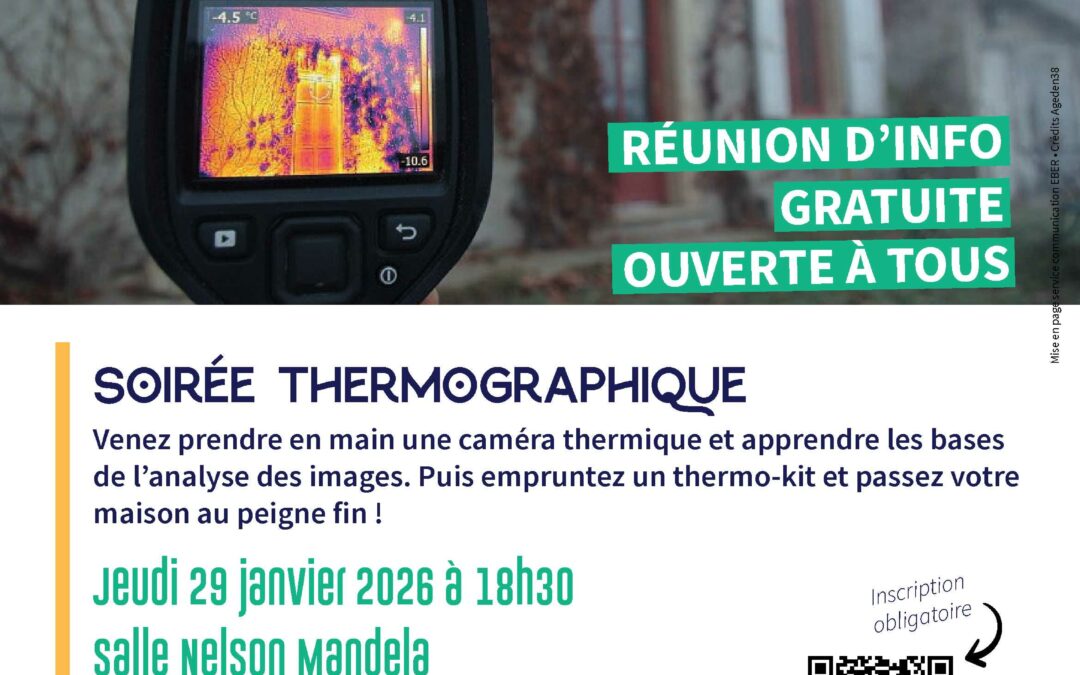 RENOV&rsquo;HABITAT – Soirée thermographique