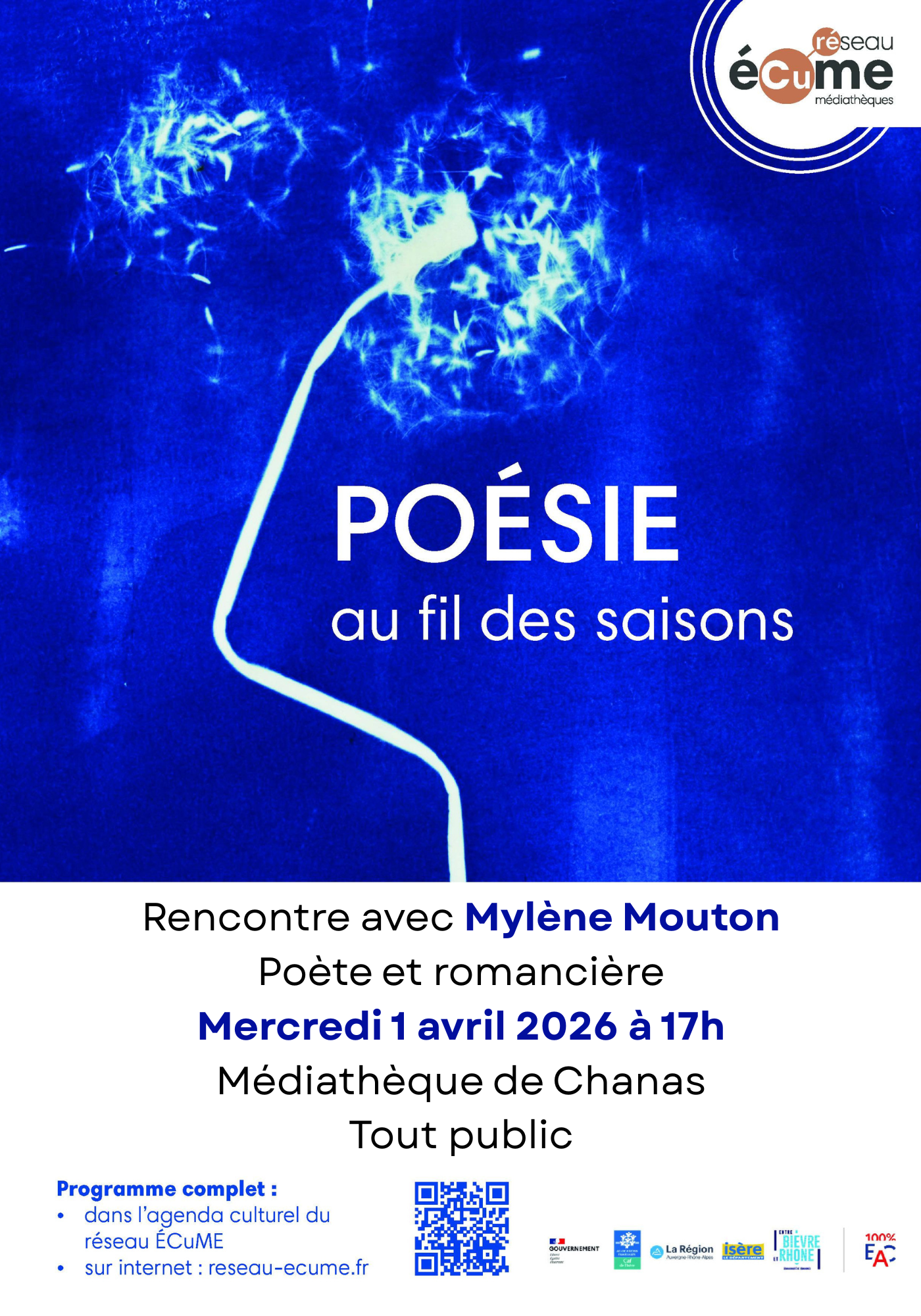 ANIMATION POESIE A LA MEDIATHEQUE