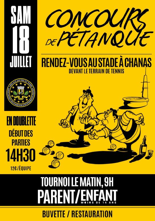 CONCOURS DE PÉTANQUE