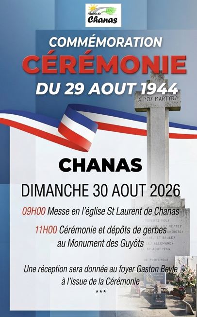 CÉRÉMONIE DU 29 AOÛT