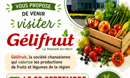MÉDIATHÈQUE DE CHANAS : VISITE DE L&rsquo;ENTREPRISE GELIFRUIT