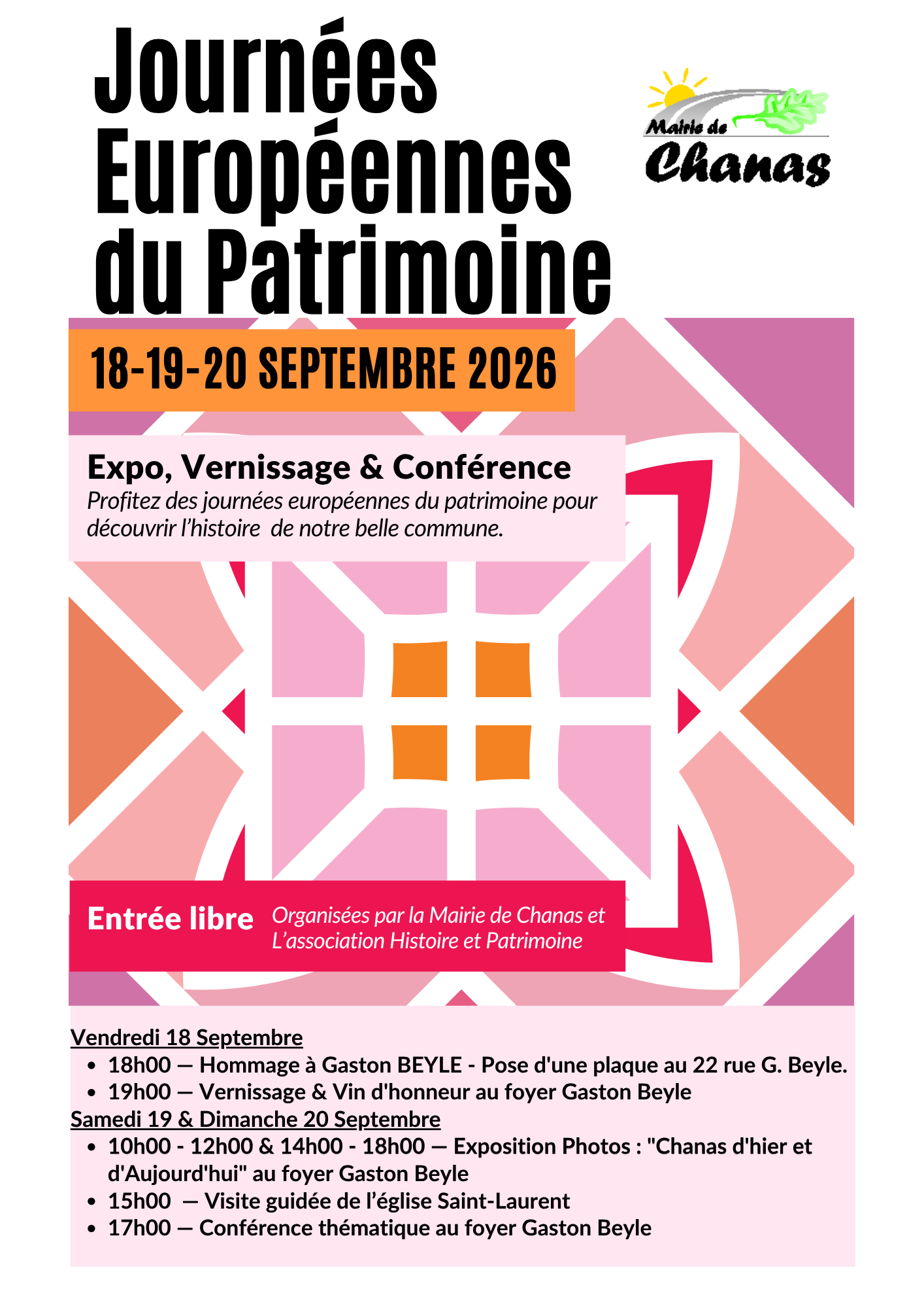 JOURNÉES EUROPÉENNES DU PATRIMOINE