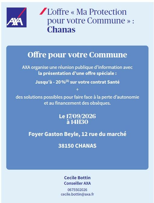 REUNION PUBLIQUE AXA