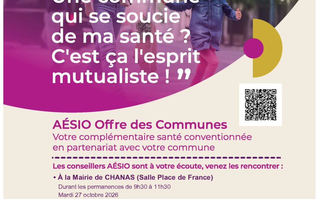 PERMANENCES MUTUELLE COMMUNALE AESIO 27 OCTOBRE