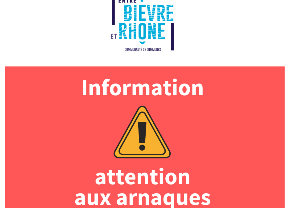 ARNAQUE – BACS POUBELLES