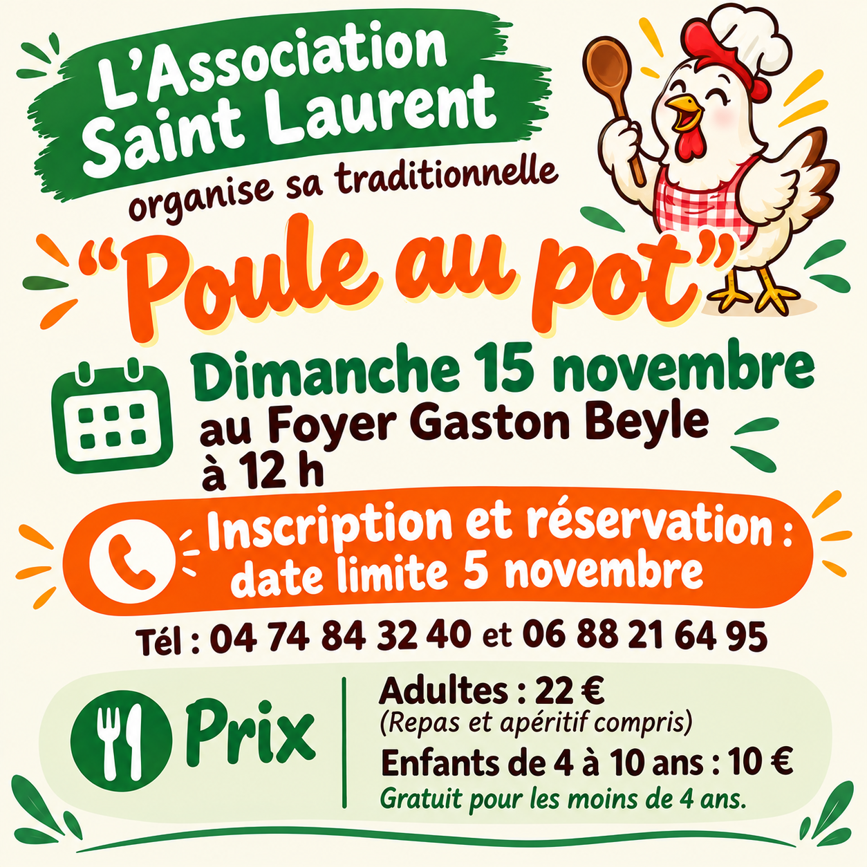POULE AU POT